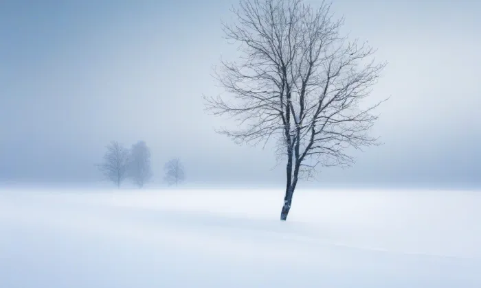 evangelický kostel ve Strmilově – winter