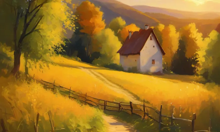 evangelický kostel ve Velké Lhotě – summer