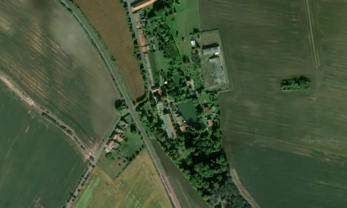 Filipov – letecký pohled