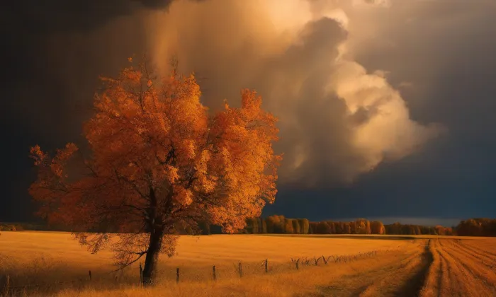 Hausberk (Křimov) – autumn