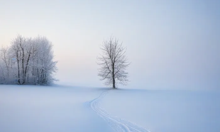 Himlštejn – winter