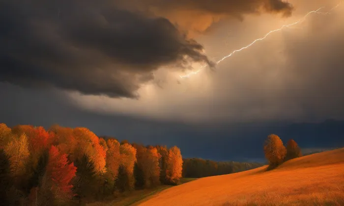 Hlavní třída (Poruba) – autumn