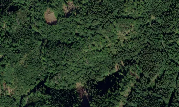 Hlodný – letecký pohled