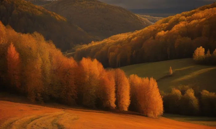 Hornický region Erzgebirge/Krušnohoří – autumn
