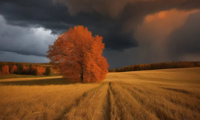 Hrádek u Vrbice – autumn
