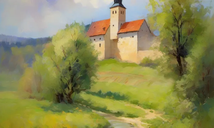 hrad Ledenice – spring