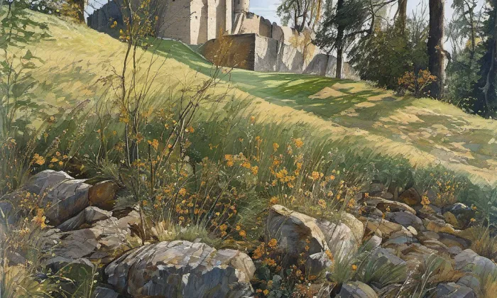 Hrad na Zámeckém vrchu – historical