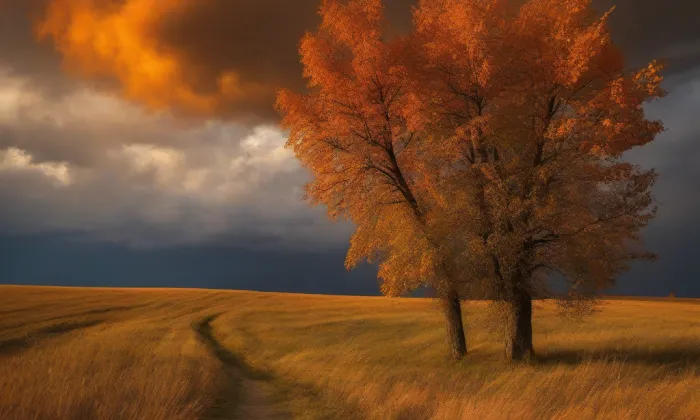 Hradební (Prachatice II) – autumn