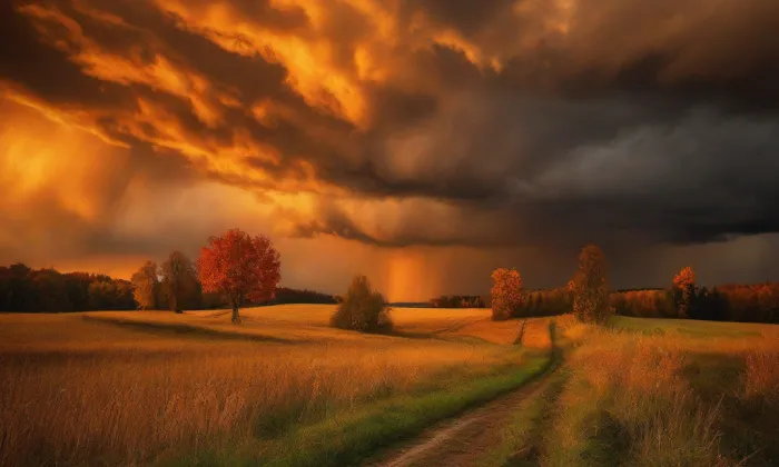 Hroby – autumn