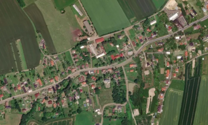Hukovice (Bartošovice) – letecký pohled