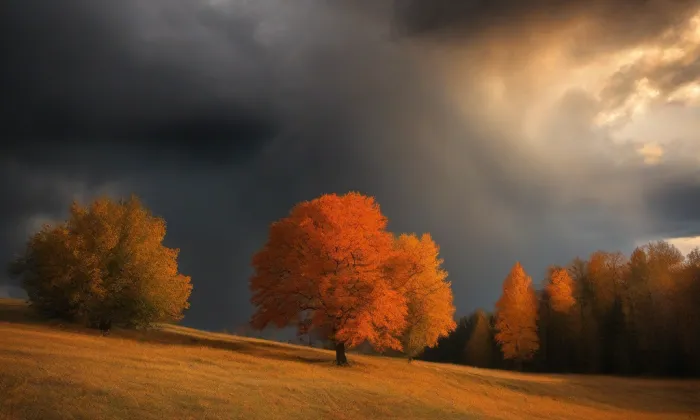 Husův sbor v Turnově – autumn