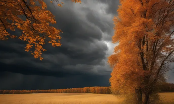Husitská – autumn