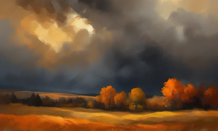 husitský kostel v Pardubicích – autumn