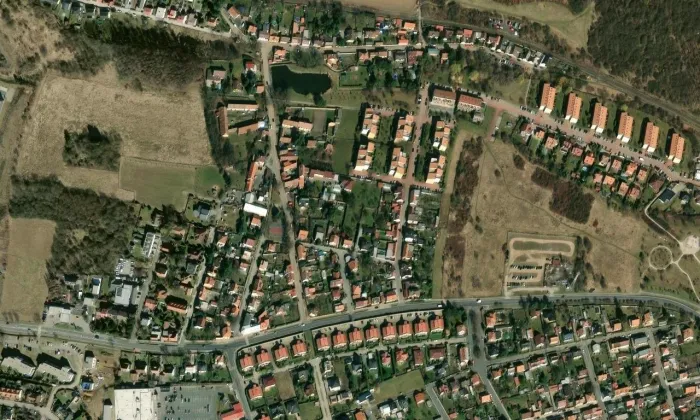 Jeneček – letecký pohled