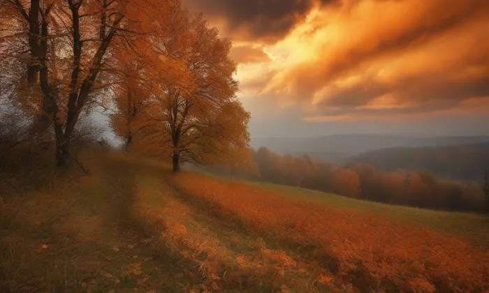 Jezuitský kostel Neposkvrněného Početí Panny Marie a svatého Ignáce – autumn