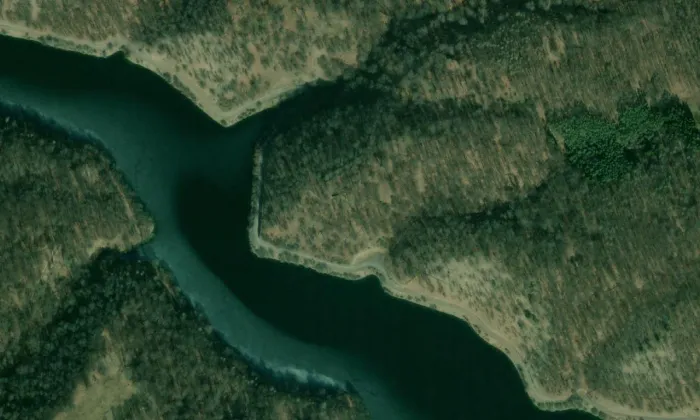 Jivno – letecký pohled