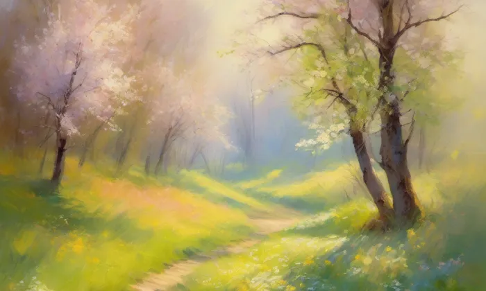 kamenný most přes Stržský potok ve Světnově – spring