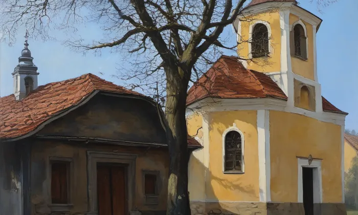 Kaple Čtrnácti svatých pomocníků (Mradice) – historical