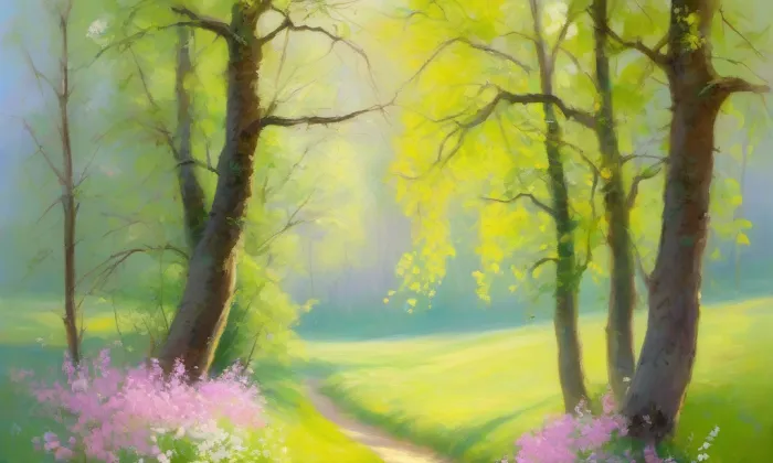 kaple Andělů strážných (Zlatá Koruna) – spring