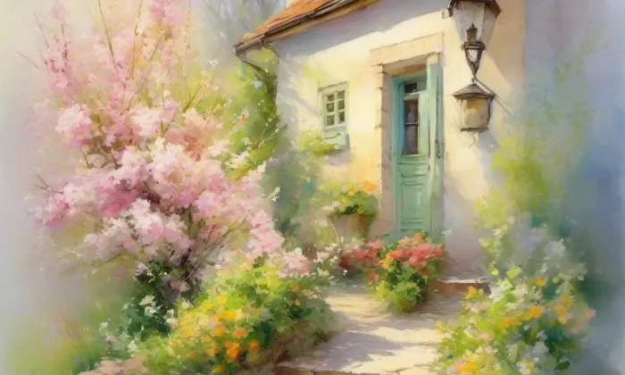 kaple Matky Boží (Mikulášovice) – spring