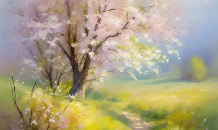 kaple Nalezení svatého Kříže (Velká Dobrá) – spring
