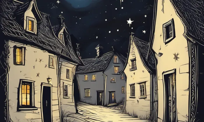 kaple Nanebevzetí Panny Marie (Hoštka) – noc