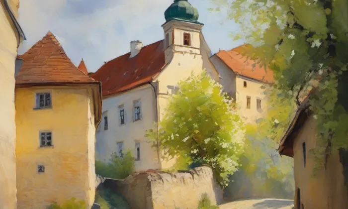 kaple Navštívení Panny Marie (Žďár) – spring