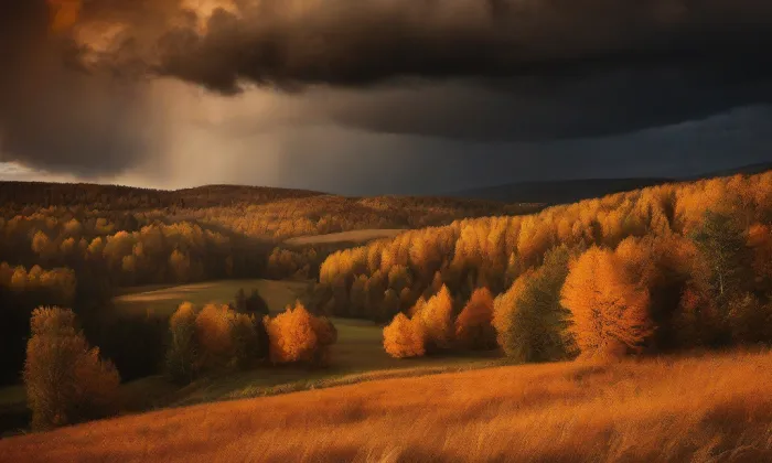 Kaple Navštívení Panny Marie (Žiželice) – autumn