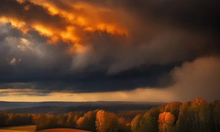 kaple Navštívení Panny Marie (Mníšek pod Brdy) – autumn