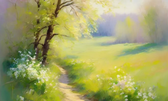 kaple Nejsvětější Trojice (Rozsochatec) – spring