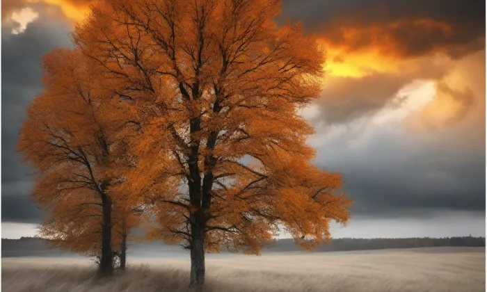 kaple Nejsvětější Trojice (Smíchov) – autumn