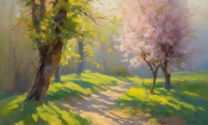 kaple Nejsvětější Trojice (Zahrádky) – spring