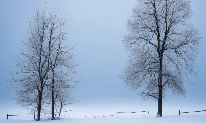 kaple Nejsvětější Trojice v Mikulášovicích – winter