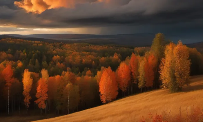 kaple Neposkvrněného početí Panny Marie (Kuří) – autumn