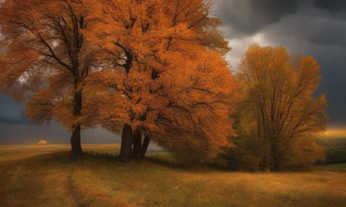 kaple Neposkvrněného početí Panny Marie (Bystřany) – autumn