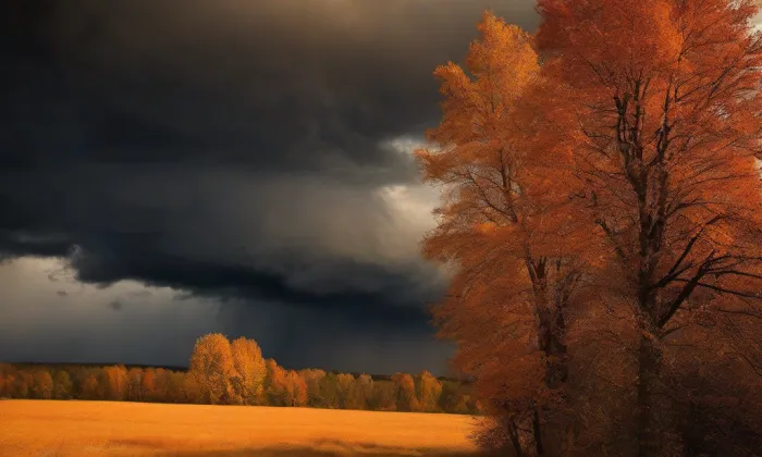 kaple Neposkvrněného početí Panny Marie na Ladech – autumn