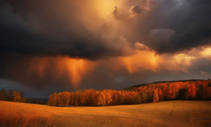 kaple Panny Marie (České Žleby) – autumn