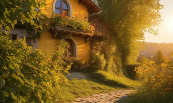 Kaple Panny Marie (Andělská Hora) – summer