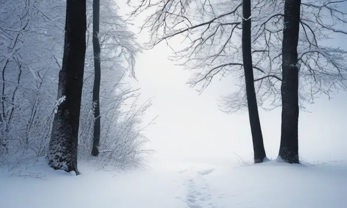 Kaple Panny Marie (Bednárec) – winter