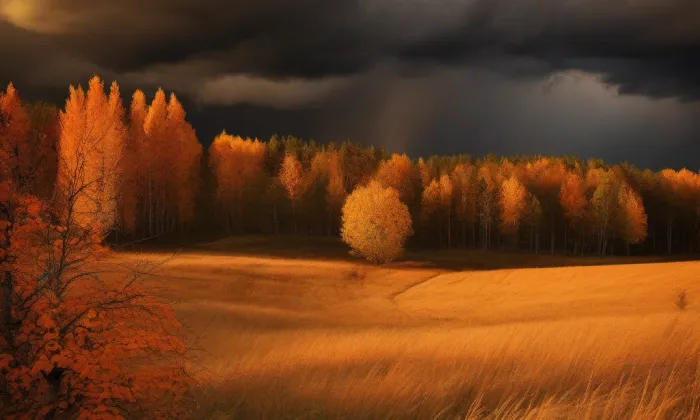 kaple Panny Marie Bolestné (Mořkov) – autumn