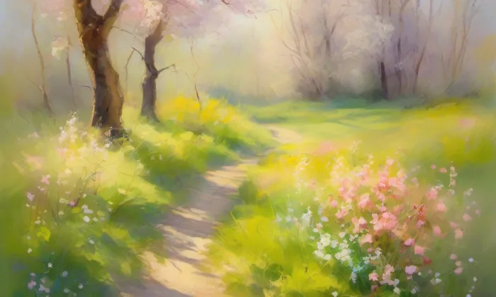 kaple Panny Marie Bolestné (Vatín) – spring