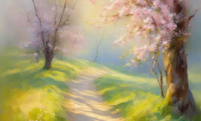 kaple Panny Marie Bolestné (Zlíchov) – spring