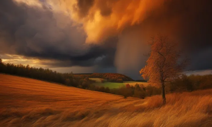 kaple Panny Marie Líšeňské – autumn