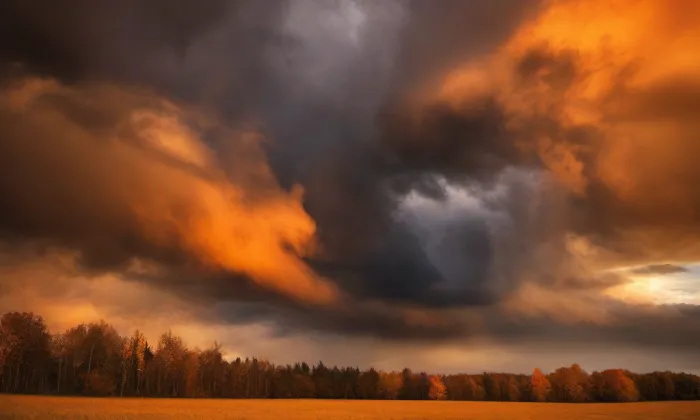kaple Panny Marie Pomocné u hřbitova v Duchcově – autumn