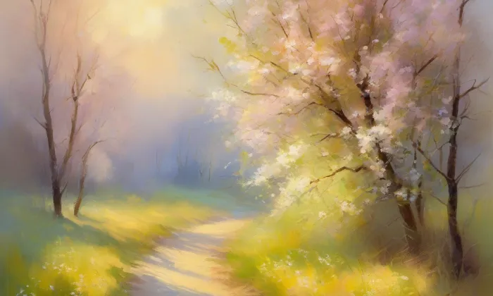 kaple Panny Marie Pomocné u hřbitova v Duchcově – spring