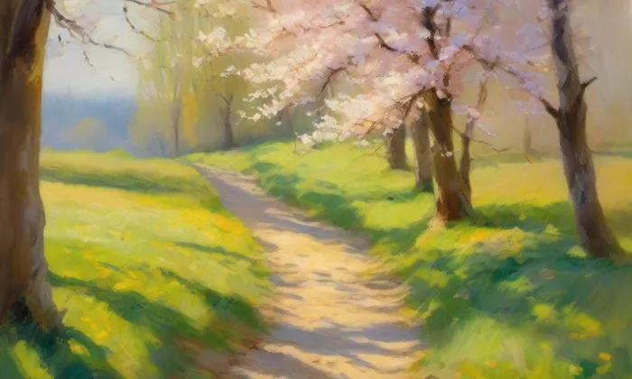 kaple Panny Marie Pomocnice (Těšany) – spring