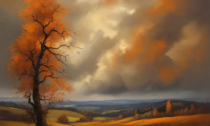 kaple Panny Marie Prostřednice všech milostí ve Vědlicích – autumn