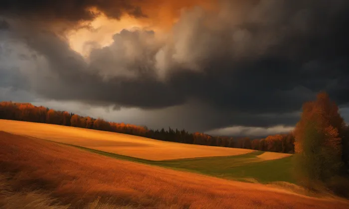 kaple Panny Marie Sedmibolestné (Libotov) – autumn