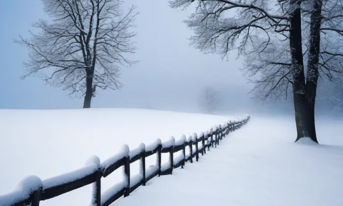kaple Povýšení svatého Kříže v Jesenném – winter