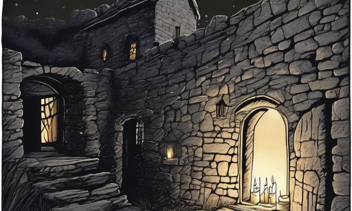 kaple Srdce Ježíšova – noc